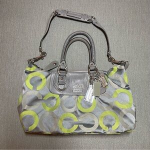 Couch Madison Op Art Sabrina Satchel w/ Removable Shoulder Strap